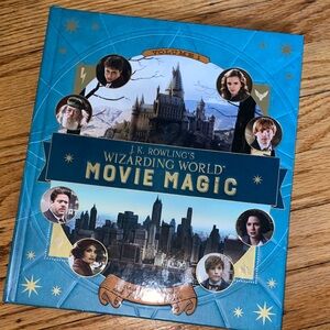 J.K. Rowling's Wizarding World Movie Magic Book - Blue